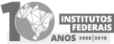 Selo dos10 anos dos Institutos Federais
