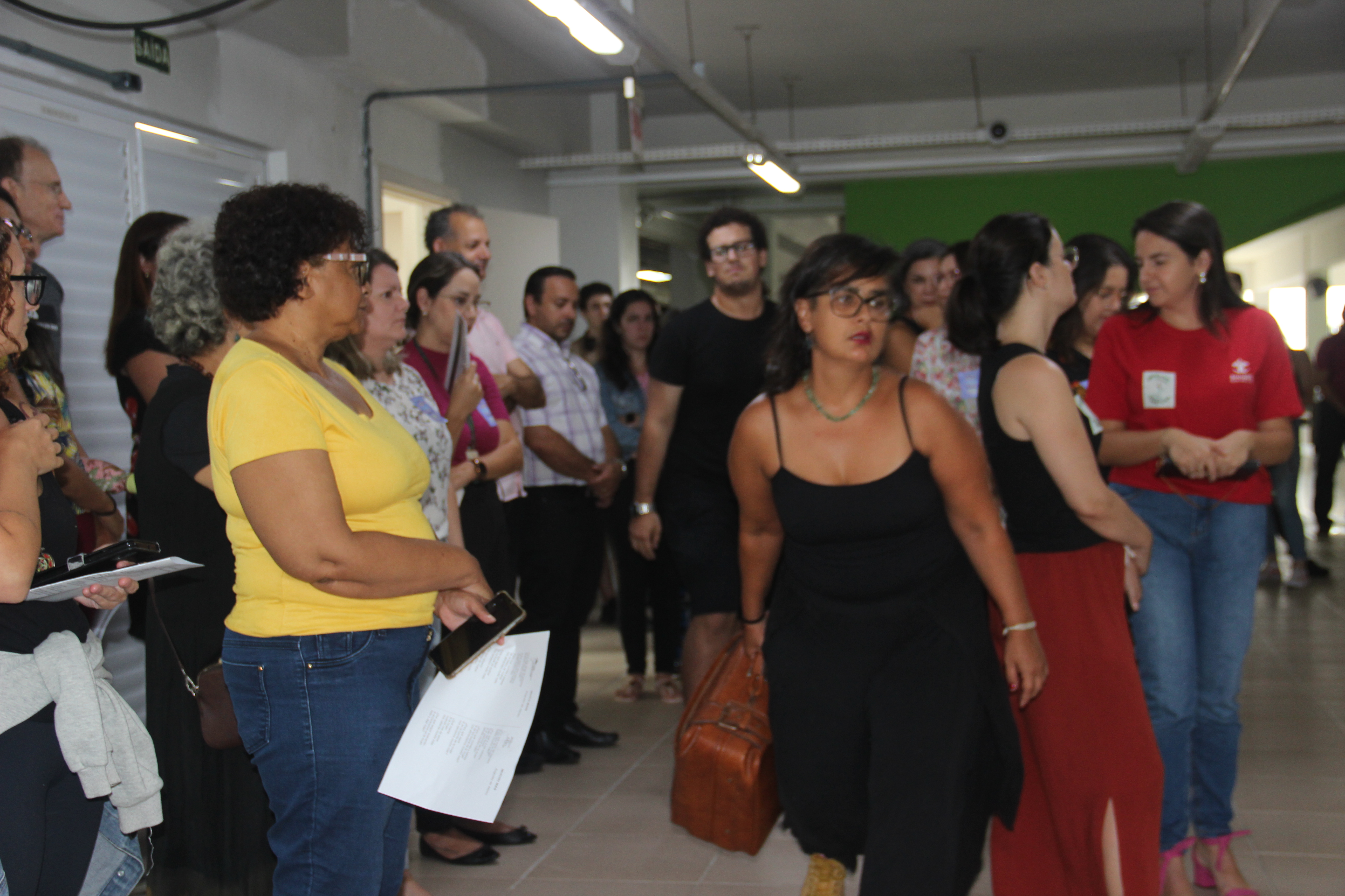 Grupo Boca de Siri, do Câmpus Florianópolis, fez uma intervenção teatral
