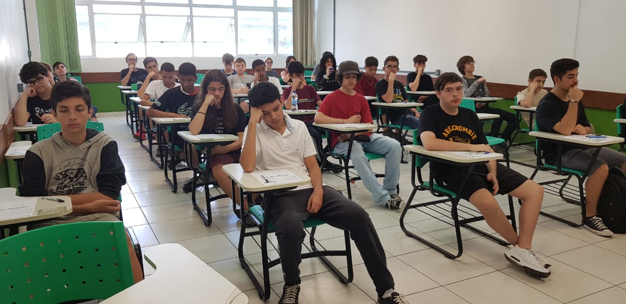 Sala de prova no Câmpus Florianópolis - Centro
