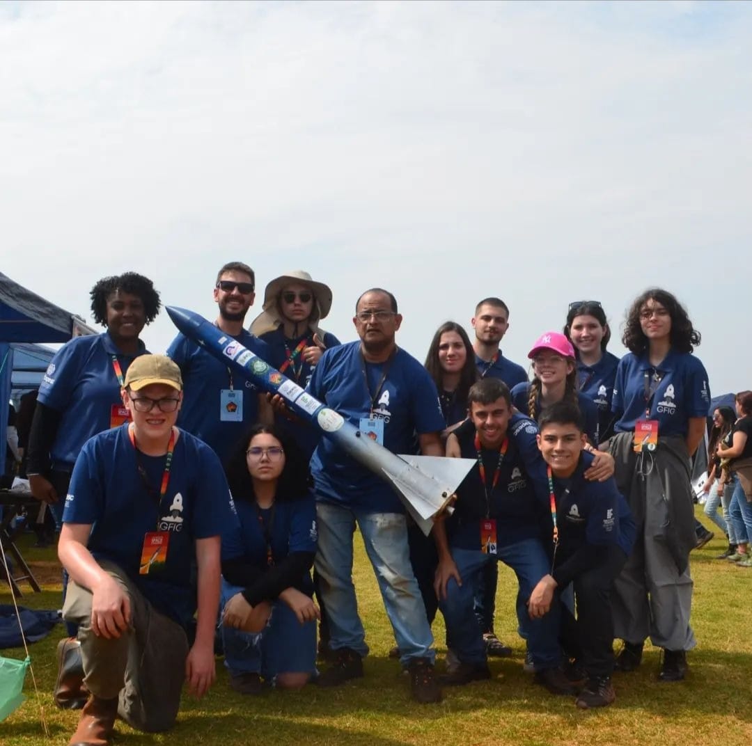 O Grupo de Foguetes do Câmpus Gaspar do IFSC foi uma das equipes participantes do Latin American Space Challenge