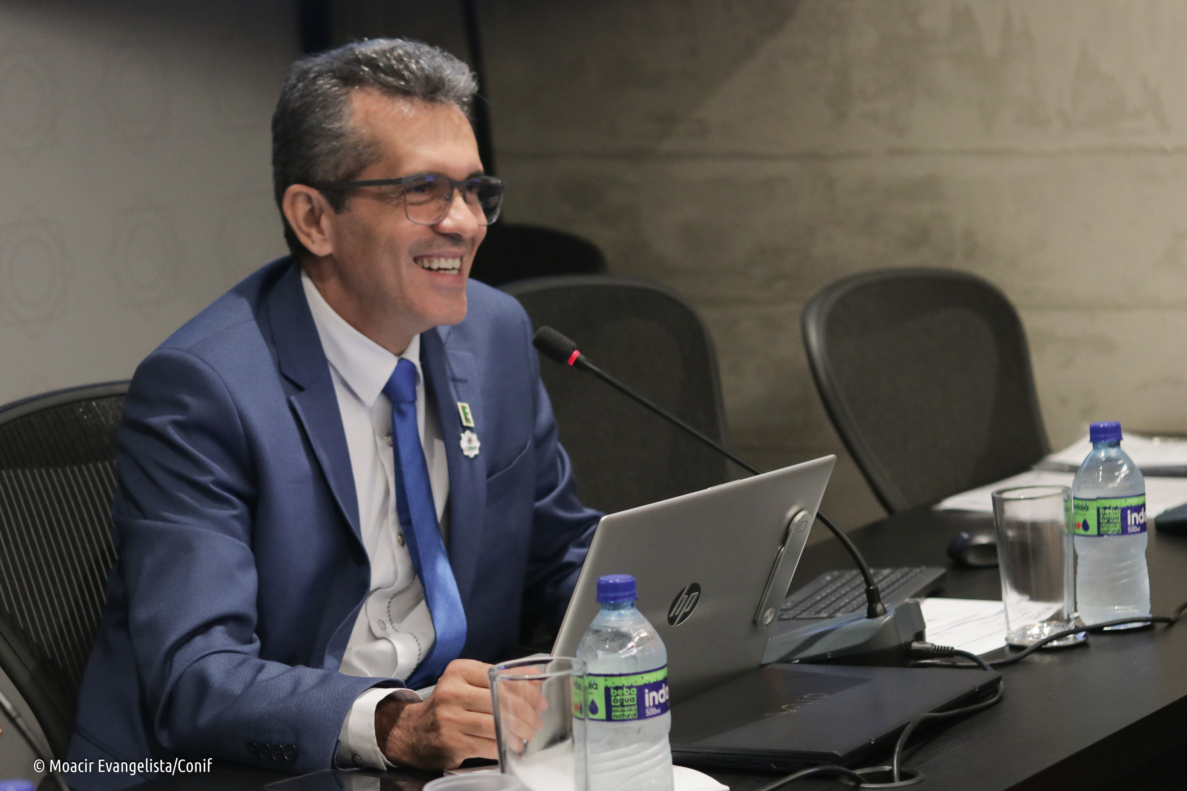 O reitor do Instituto Federal Goiano (IF Goiano), Elias de Pádua Monteiro, foi eleito o novo presidente do Conif. Crédito: Moacir Evangelista