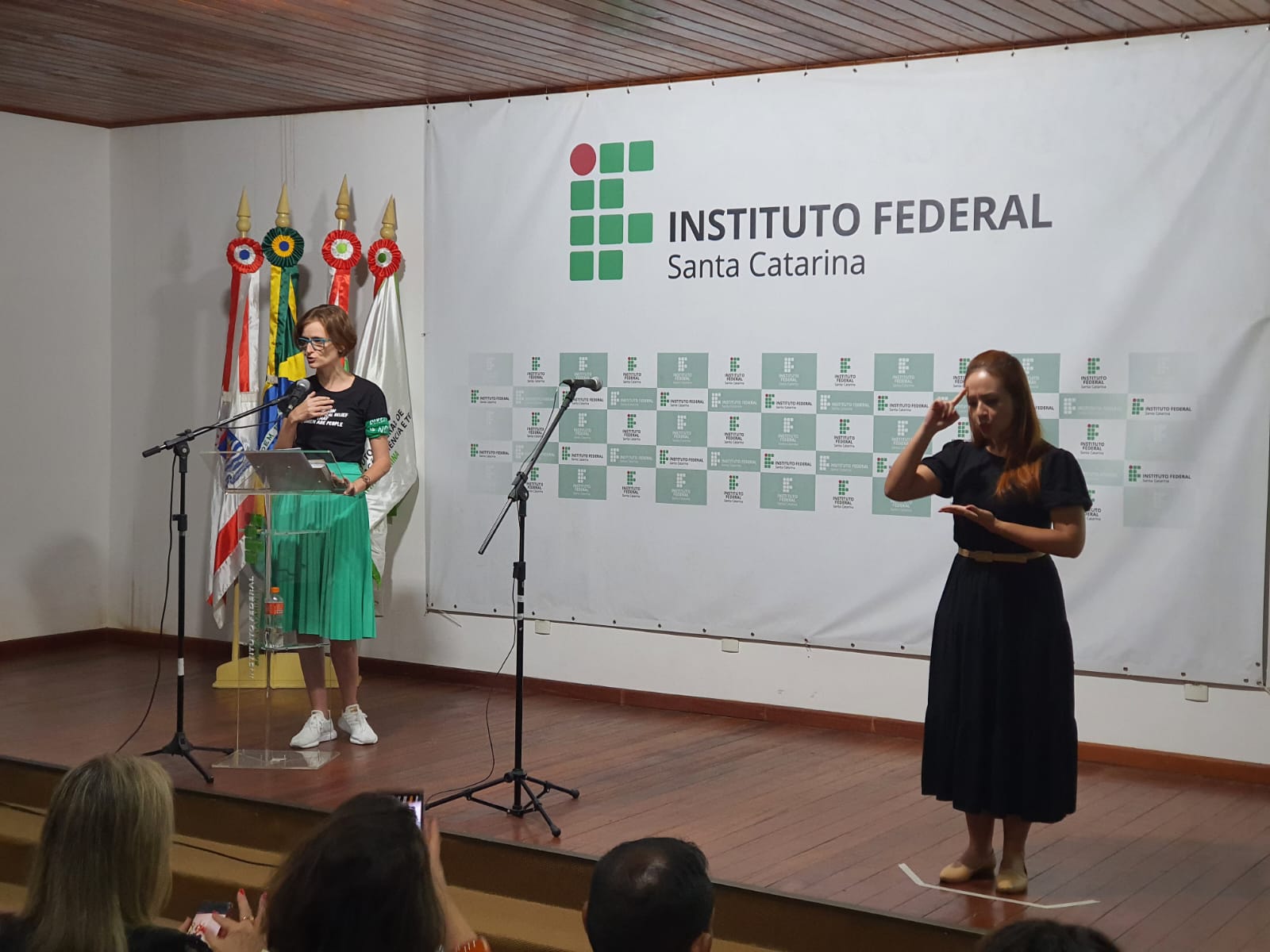 Psicóloga Janaína Zanchin coordenou a organização do programa no IFSC