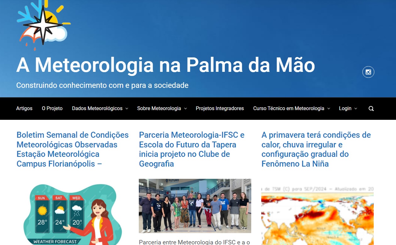 Informações, dados e materiais didáticos são disponibilizados ao público no site do projeto 