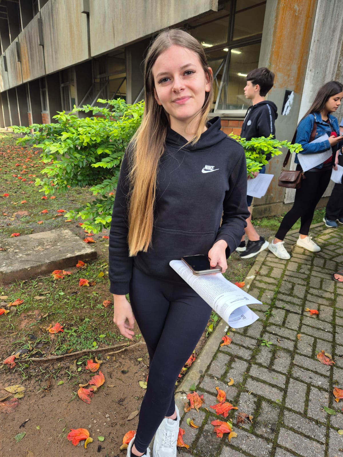 Victória saiu da prova confiante