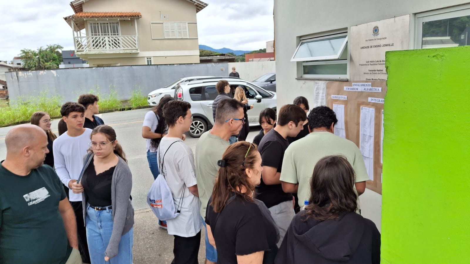 Estudantes fazem prova em Florianópolis, na UFSC I Foto: Liane Dani