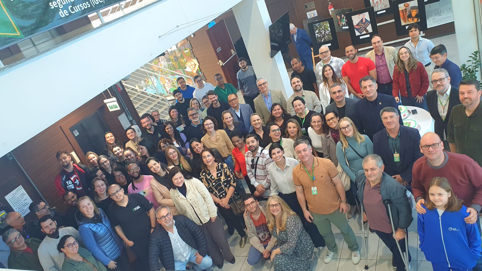 Celebração reunião servidores da Reitoria e de câmpus próximos