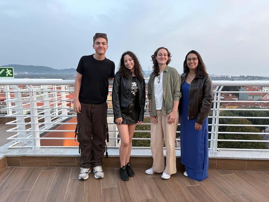 Grupo de estudantes que irá fazer intercâmbio no Instituto Politécnico de Viana do Castelo em Portugal
