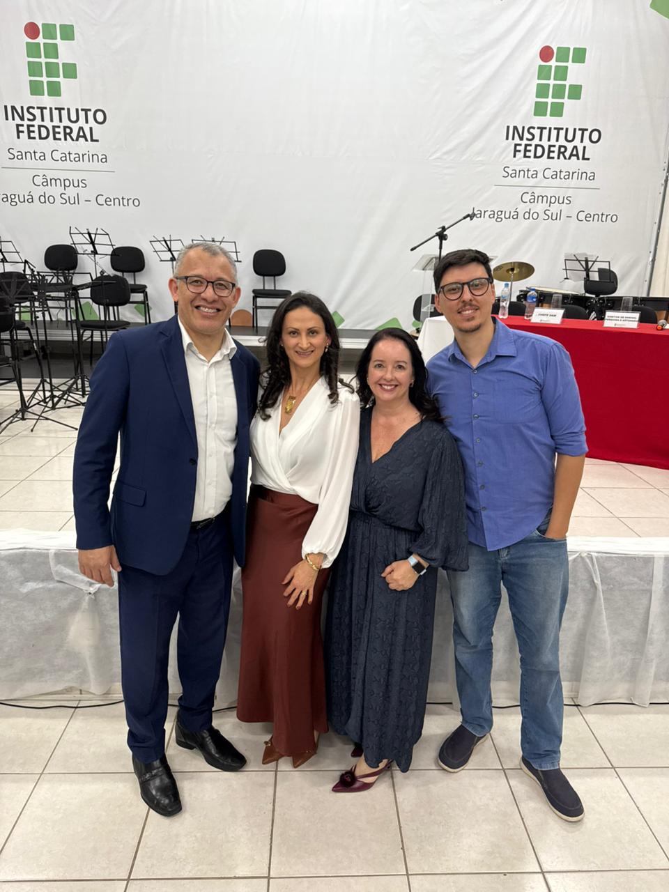 Equipe da direção eleita para o quadriênio 2025-2029.