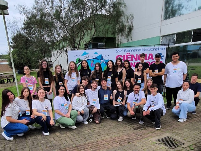 Alunos monitores fizeram a diferença na organização do evento