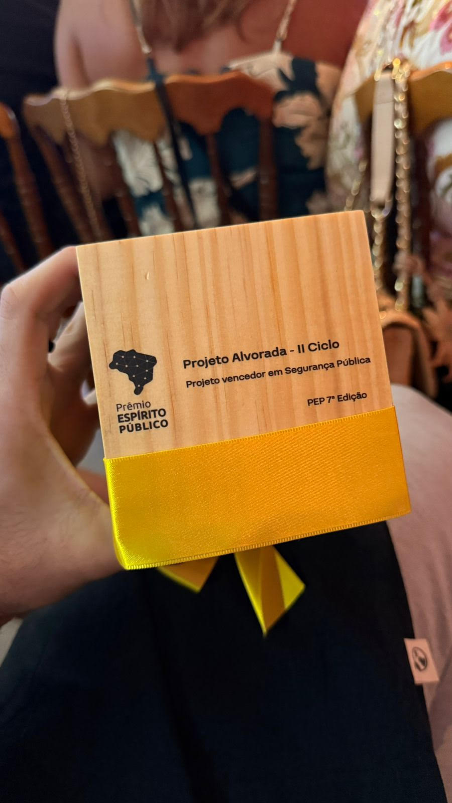 Troféu do Prêmio Espírito Público