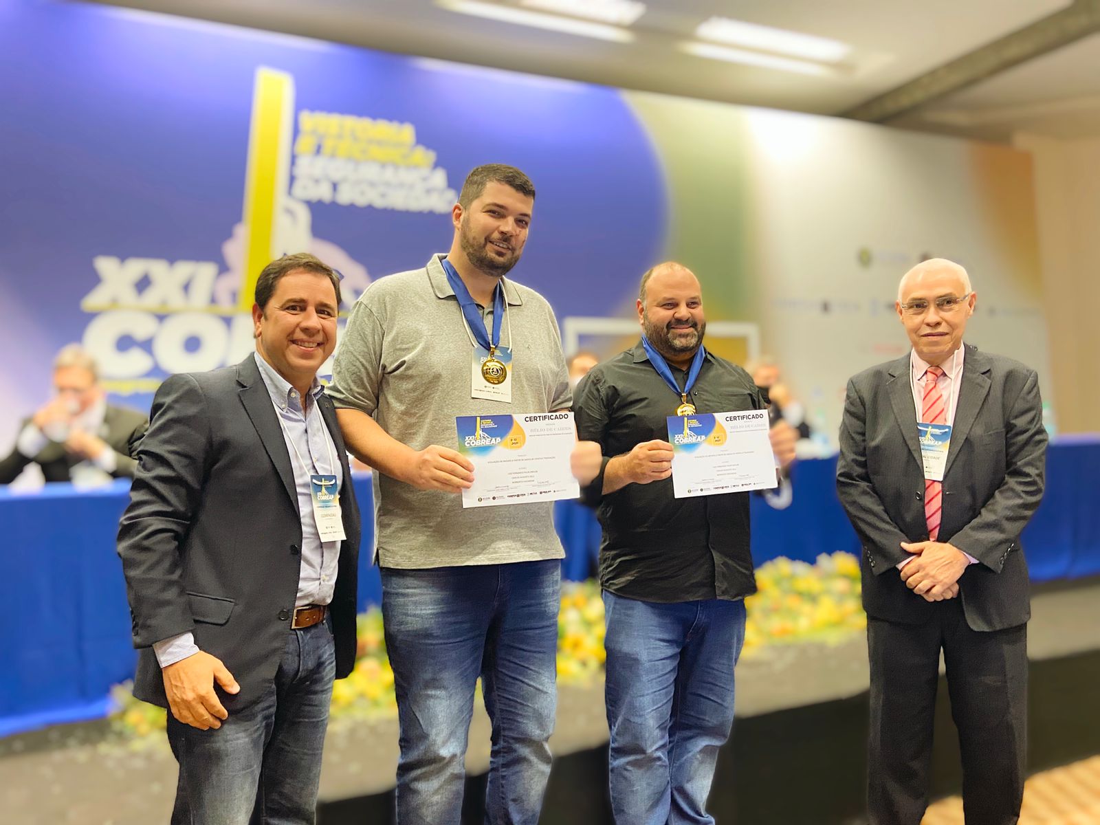 A premiação foi realizada no 21° Congresso Brasileiro de Engenharia de Avaliações e Perícias (Cobreap), na cidade de Goiânia (GO).