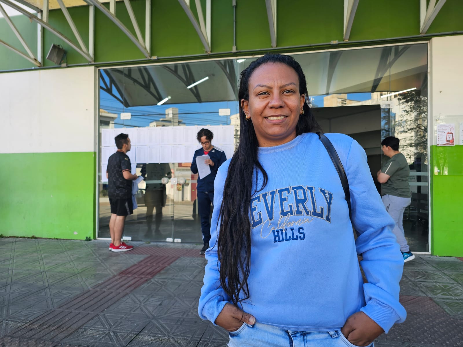 Bárbara trabalha como técnica em radiologia e fez o exame para o curso de Segurança do Trabalho buscando aperfeiçoamento profissional