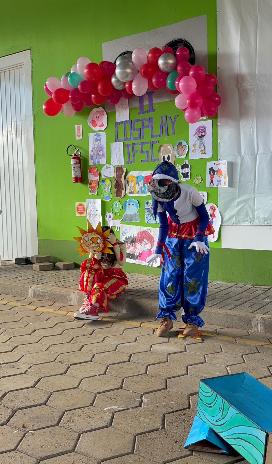 Atividade teve como proposta a apresentação de personagens de jogos, animes, mangás e outras produções