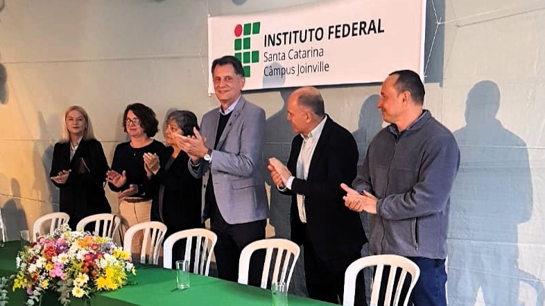 Reitor destacou história do IFSC e do Câmpus Joinville