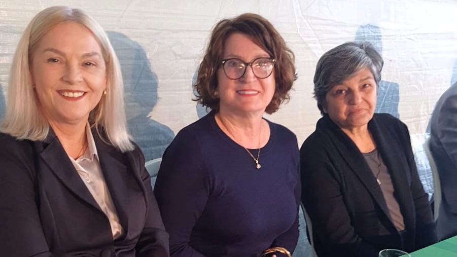 Professoras apresentadas participaram da cerimônia