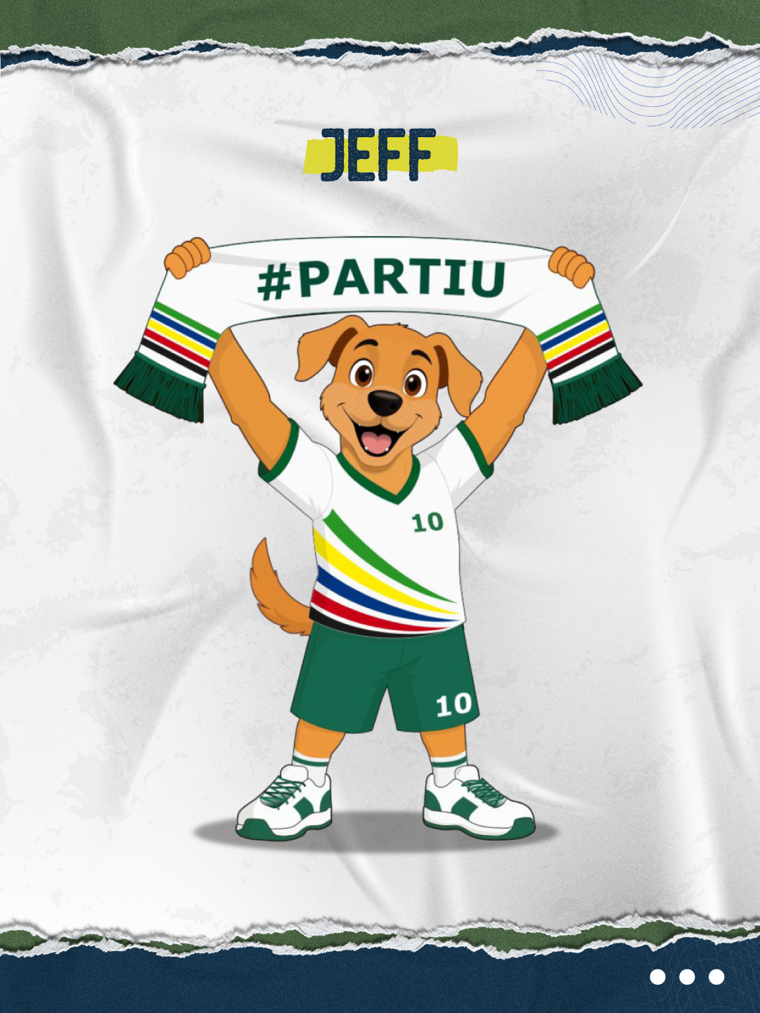 Mascote Jeff