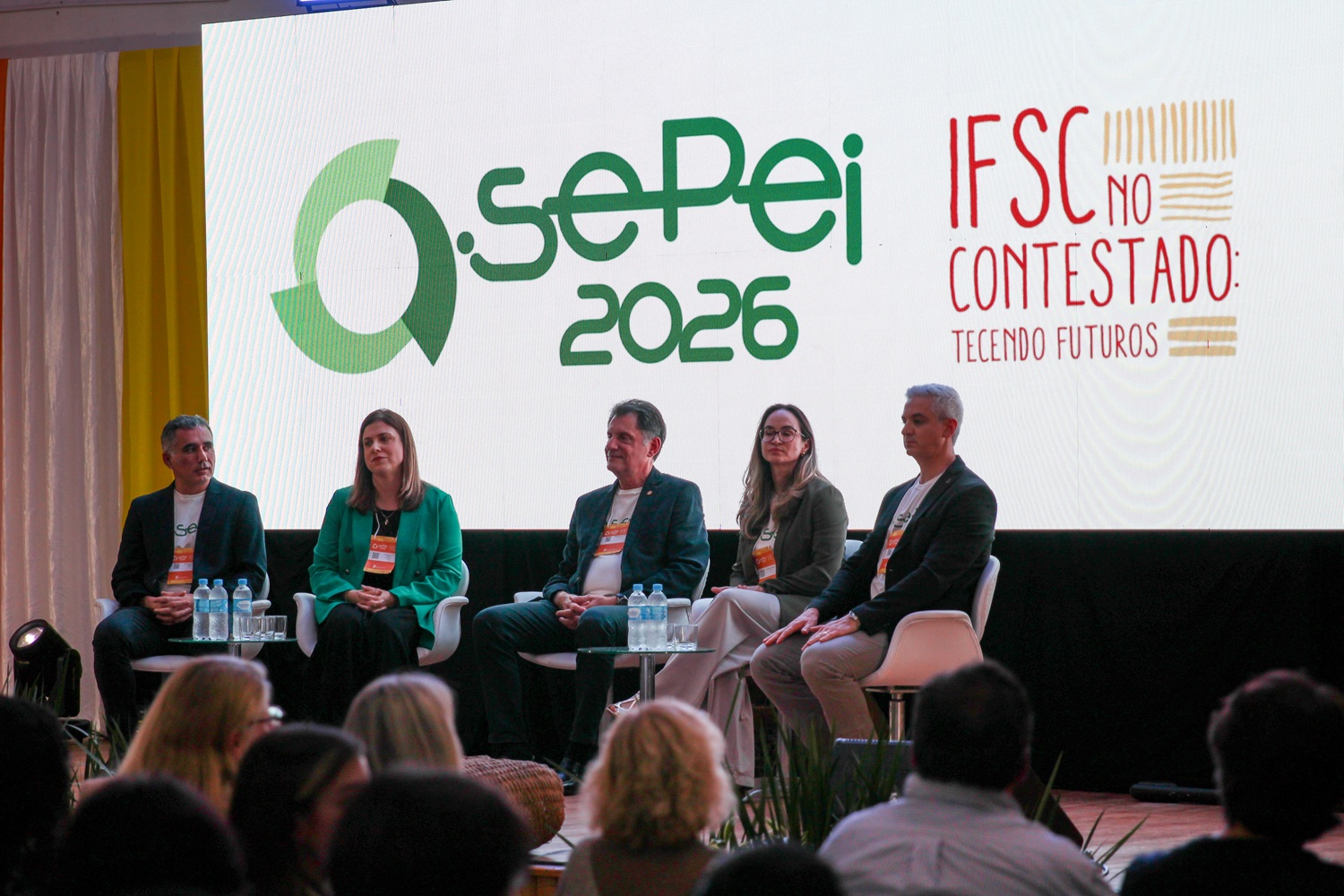 Gestores do IFSC participaram da abertura