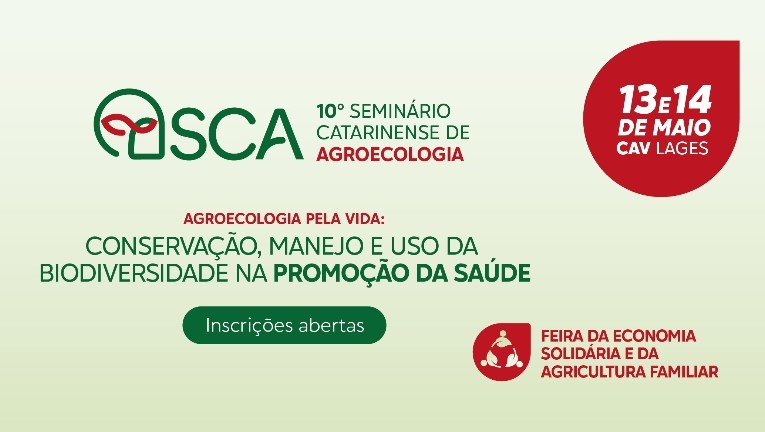 Câmpus Lages do IFSC presente no X Seminário Catarinense de Agroecologia