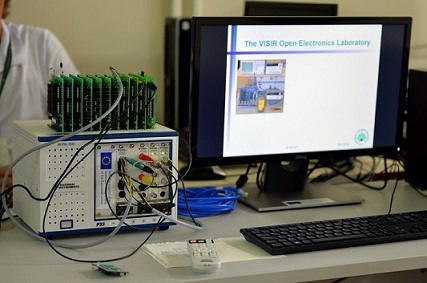 Laboratório remoto permite experiências em Eletrônica
