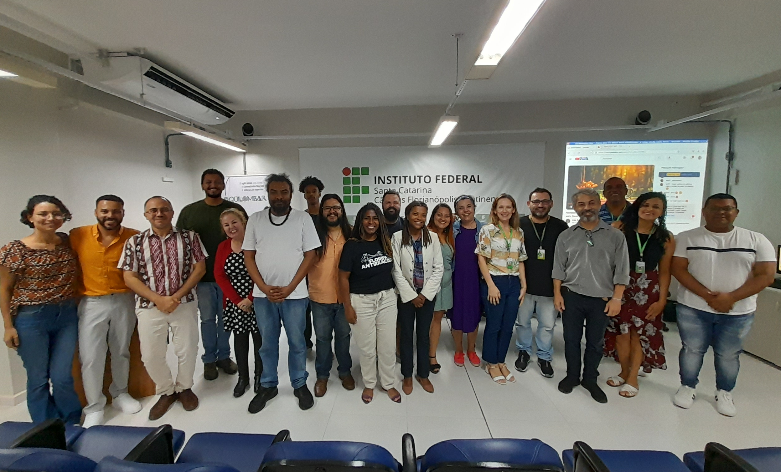 O mês da Consciência Negra motivou a realização de dois eventos dos Núcleos de Estudos Afro-Brasileiros e Indígenas (Neabi’s) do IFSC